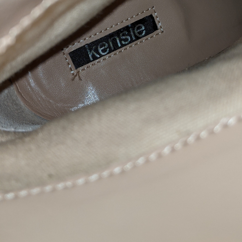 New Kensie stud heel boots nude sale - Picture 12 of 13